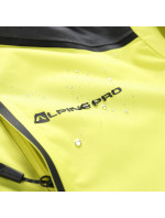 Pánská lyžařská bunda s membránou ptx ALPINE PRO ZARIB sulphur spring