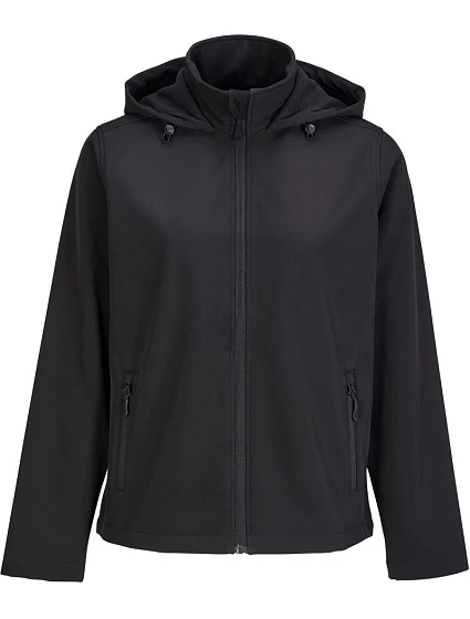 SOL'S Race Hooded Women Dámská 2-vrstvá softshellová bunda s kapucí 25.4448 black SOL'S Race Hooded Women Dámská 2-vrstvá softshellová bunda s kapucí 25.4448 black