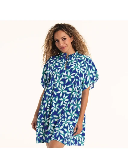 Style Tahiti tunika 8643 modrá oceán - RosaFaia Style Tahiti tunika 8643 modrá oceán - RosaFaia