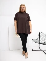 Bluzka RV BZ  ciemny brązowy model 21870775 - FPrice