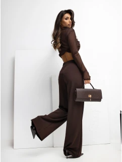 Spodnie dresowe RV DR model 21777678 ciemny brązowy - FPrice