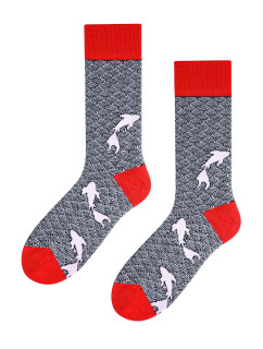 Ponožky model 18084019 Red - Bratex