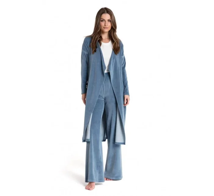 Dámský sametový župan LA087 - Lalupa