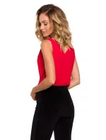 Šifonové body model 18590125 černé - Moe