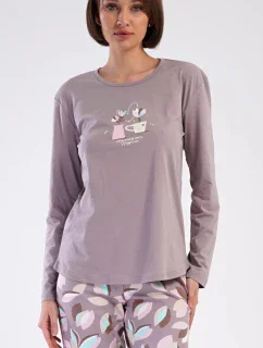 Dámské pyžamo dlouhé model 20848003 - Vienetta
