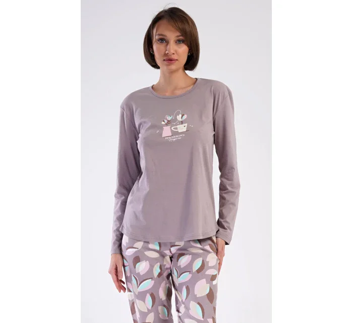 Dámské pyžamo dlouhé model 20848003 - Vienetta