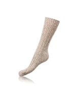 Zimní unisex ponožky model 20496884 STYLE SOCKS  béžová - Bellinda