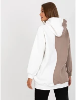 Mikina RV BL 8233.32X bílá béžová