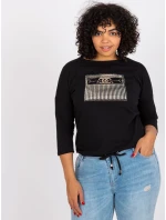 Bluzka RV BZ model 21126990 czarny - FPrice Bluzka RV BZ model 21126990 czarny - FPrice