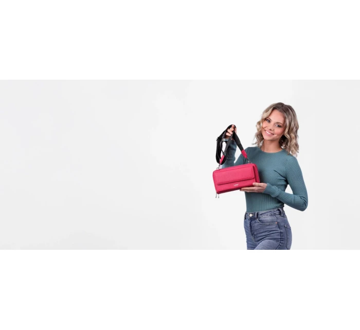 Dámská kabelka Vuch Keera Raspberry Dámská kabelka Vuch Keera Raspberry