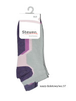 Dámské kotníkové ponožky Steven art.050