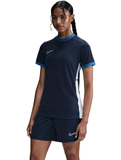 Dámské tričko Nike Dri-Fit Academy 25 SS, tmavě modré, FZ9756, velikost 410