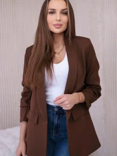 Bunda s klopou elegantní čokoláda