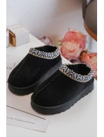 Dětské Nastavitelné Boty Oceněné Černé Olivane