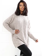Sweter BA SW  beżowy model 19014871 - FPrice