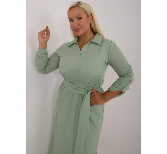 Šaty LK SK 509675.88 pistácie