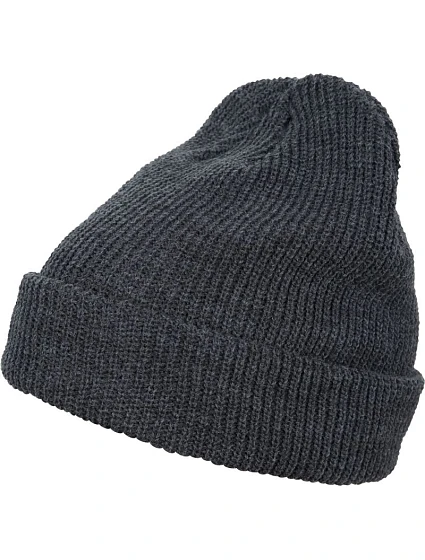 Dlouhá pletená čepice dark grey model 22412056 - Flexfit Dlouhá pletená čepice dark grey model 22412056 - Flexfit