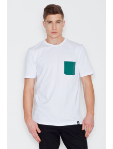 Pánské tričko - V002 - Visent - White