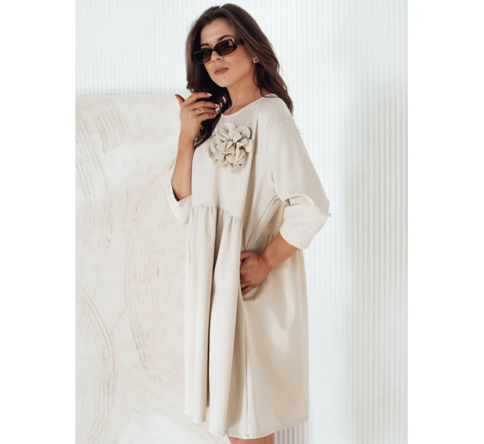 béžové šaty Dstreet model 21974034 - FashionStreet béžové šaty Dstreet model 21974034 - FashionStreet