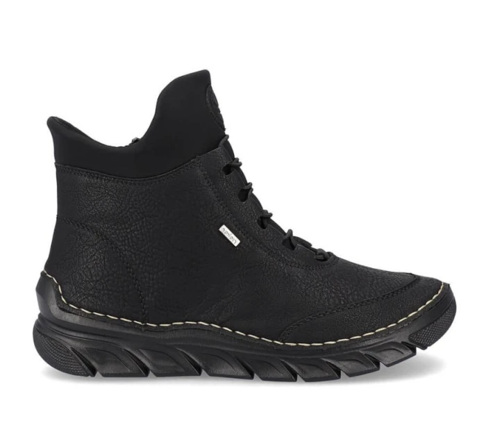 Dámské černé zateplené boty model 21904592 - Rieker