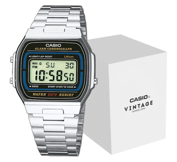 Unisex hodinky CASIO A164WA-1VES Unisex hodinky CASIO A164WA-1VES