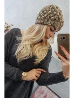 Kšiltovka K156 khaki + ecru