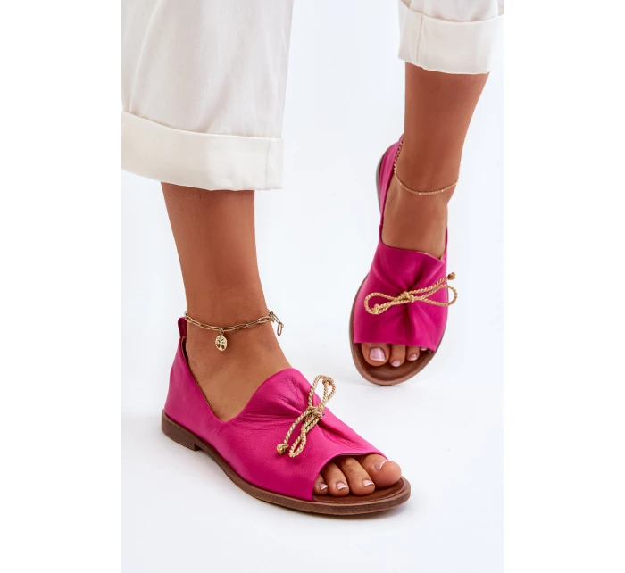 Dámské kožené baleríny model 21652447 - Zazoo