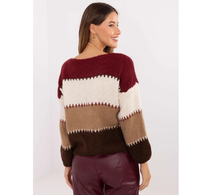 Jumper MI SW 2309.95 bordó Jumper MI SW 2309.95 bordó
