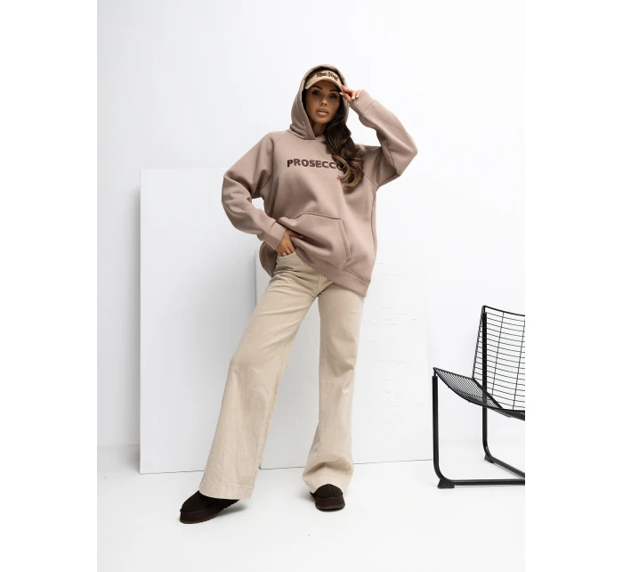 Bluza RV BL model 21777775 ciemny bezowy - FPrice Bluza RV BL model 21777775 ciemny bezowy - FPrice