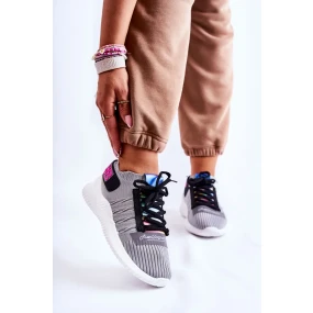 Dámská sportovní obuv nazouvací šedá Klayra Dámská sportovní obuv nazouvací šedá Klayra