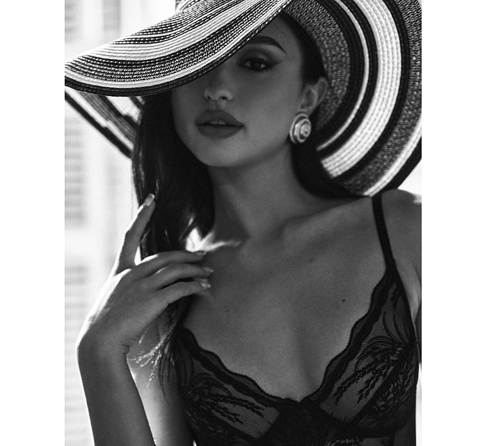 Dámské body  Teddy černé  model 22097957 - Obsessive