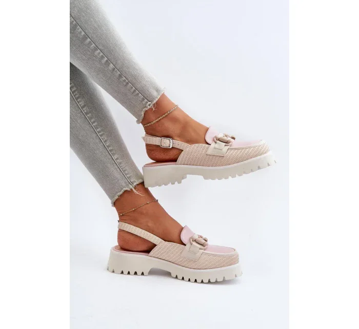 Sandály na podpatku  model 195556 Step in style