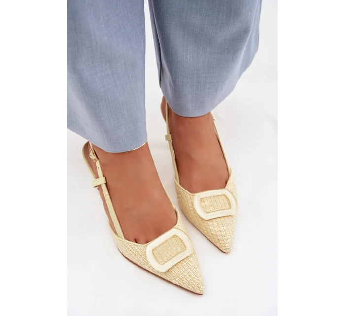 Sandály na podpatku  model 225206 Step in style