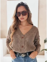 Dámský svetr DESTANY beige FashionStreet MY1738