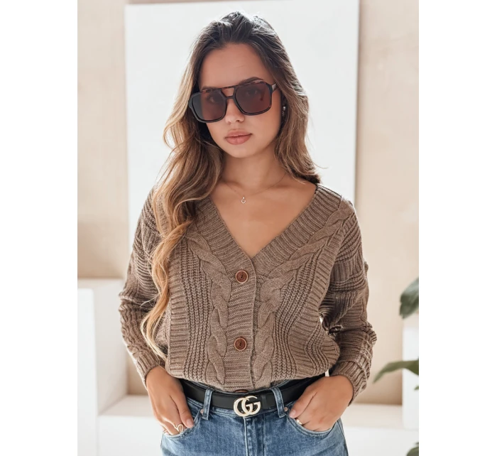 Dámský svetr DESTANY beige FashionStreet MY1738