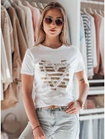 Dámské tričko se srdcem MARISS bílé FashionStreet RY2739