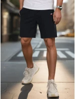 Pánské tmavě modré teplákové šortky model 21987804 - Dstreet