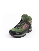 Rigel dámské trekové boty kožené model 21757138 nepromokavé kotníkové boty zelené dámské - CMP