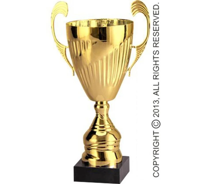 Zlatý kovový pohár model 21827614 Zlatý kovový pohár model 21827614