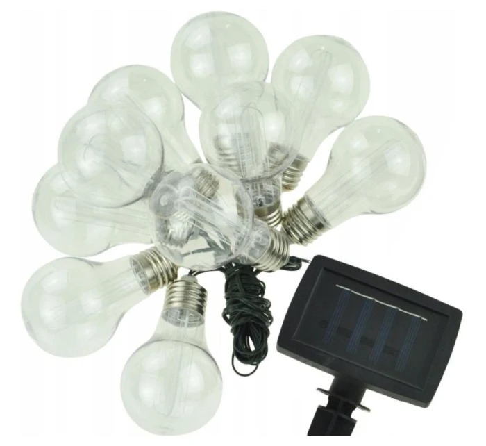 LAMPA SOLARNA GIRLANDA OGRODOWA LIGHT 10 LED model 21831113