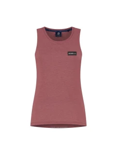 Rogelli dámské tričko bez rukávů d/b DISTANCE burgundy XS