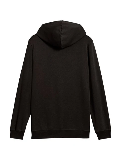 Pánská mikina ESS 2 Color Small No.1 Logo Hoodie black model 22063383 01 pánské - Puma