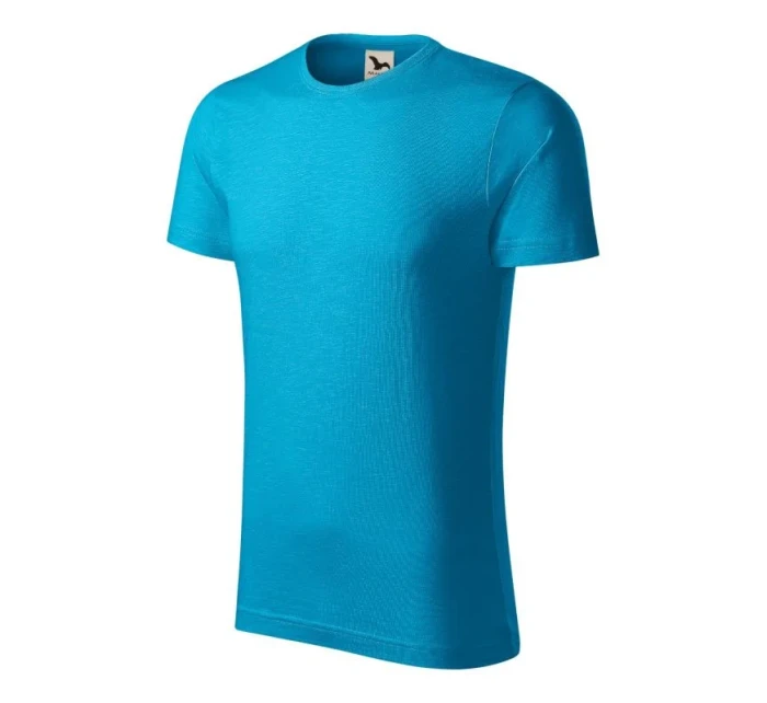 Malfini Native (GOTS) M MLI-17344 tyrkysové tričko