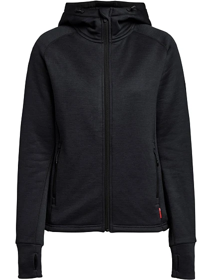 Tenson TXlite Hoodie Zip Women Dámská mikina s kapucí 84.7402 black Tenson TXlite Hoodie Zip Women Dámská mikina s kapucí 84.7402 black