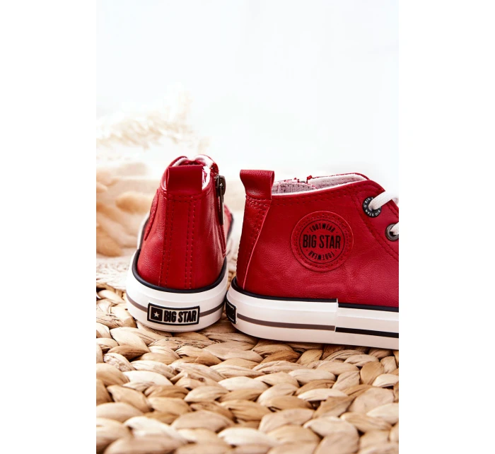 Dětské Tenisky BIG STAR model 21562562 Červené - Big Star Shoes