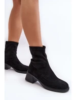 Dámské botky na nízkém podpatku hnědé model 21642138 - EVENTO Dámské botky na nízkém podpatku hnědé model 21642138 - EVENTO