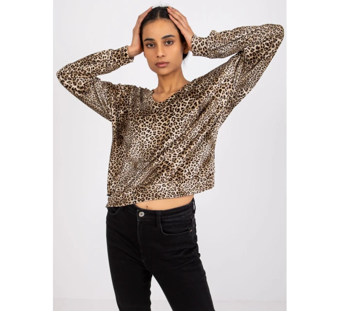 Halenka DHJ BZ černá a béžová model 17081421 - FPrice Halenka DHJ BZ černá a béžová model 17081421 - FPrice