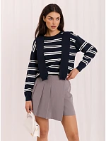 Sweter IR SW model 22400860 granatowy - FPrice Sweter IR SW model 22400860 granatowy - FPrice