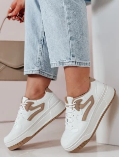 dámské tenisky na platformě bílé Dstreet model 21987667 - FashionStreet
