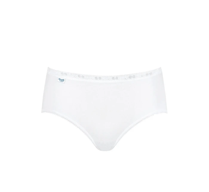 Dámské kalhotky 2 pack Basic midi white - Sloggi